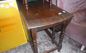 Oak Gate Leg Table