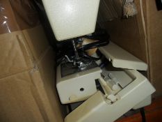 Sewing Machine In Plastic Case.