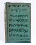 Mountain Craft, Edited By Geoffrey Winthrop Young, with 28 Illustrations, Third Edition 1934, With