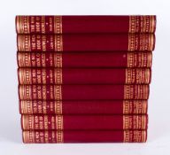 Set of 8 The - New Book of Knowledge By The Waverly Book Company, London. With Coloured