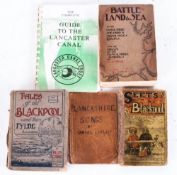 Various Lancashire Interest Books. 1/ Tales of Old Blackpool by Allen Clarke 1908. 2/ Lancashire