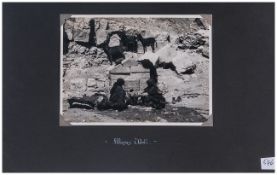 Middle East Interest. The Next 33 Lots Are Original Rare Photographs Taken From an Album. c.1917-