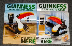 Pair of Guinness Posters.