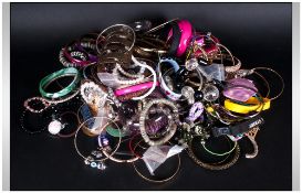 Lucky Dip, A Large Bag Of Assorted Costume Jewellery