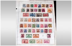 STAMPS. valuable Germany Collection from 1872 to 1934 includes 1872 small and large shields x21,