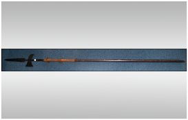 Medieval Polearm, Display Purposes Only, Length 101 Inches