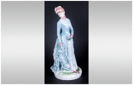 Royal Worcester Ltd and Numbered Figurine ' Victoria and Albert ' Museum Series. ' 1878. The