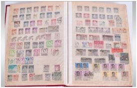 Two Stock Books Crammed With Stamps From Around The World