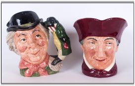 Royal Doulton Character Jugs, 2 in total, 'The Walrus & Carpenter' D6600, Issued 1965-80. 7.25''