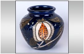 Moorcroft Limited & Numbered Edition Small Vase, 'Honeymoon' design. Designer Nicola Slaney. 32/50