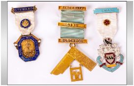 Blackpool Masonic Sincerity Lodge 14ct Gold Medal / Badge. Number 4175, Hallmark London 1937, 3.75