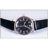 Omega British Military RAF Issue Stainless Steel Gents Wristwatch, circa 1953, reference 2777-1, the