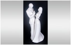 Royal Doulton Figurine ' Images ' Congratulations. HN.3351. Height 11 Inches, Mint Condition.