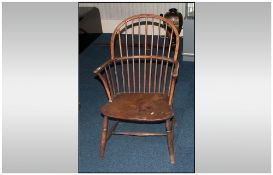 18th/19thC Windsor Chair spindled back. Height 33 inches.