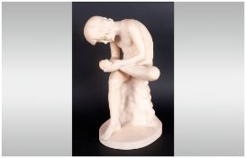 After The Antique Style Composition Figure of 'The Boy with Thorn' Also called Spinario or Fedele.
