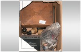Mix Lot Of Oddments & Collectables Including Cigar Box Containing A Mix Collection Of Wrist