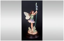 Border Fine Arts Ltd Edition Figurine ' Flower Fairies ' Sculptor C.M. Barker, Date 1983. Raised