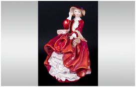 Royal Doulton Figure 'Top Of The Hill' HN1834 style one. 7'' in height. Mint condition.
