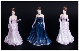 Royal Doulton Figures ( 3 ) In Total. All Figures are In Perfect Condition.