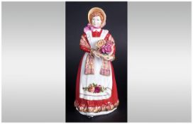 Royal Doulton Figure ' Old Country Roses '. HN. 3692, Designer N. Pedley. Issued 1995-1999. Height 8