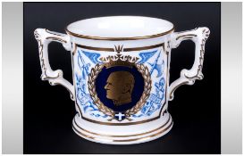 Royal Crown Derby Duke Of Edinburgh Loving Cup to commemorate his 60th Birthday, 324/500 limited
