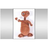 ET Collectable From The Universal Studios, vintage model of ET, in plush material. 16'' in length.