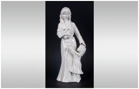 Royal Worcester Figurine 'New Arrival' RW4488, Issued 1990-2000. Modeller Maureen Hanson. 8.