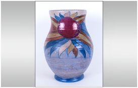 Charlotte Rhead Crown Ducal Signed & Early Vase 'Granada' Pattern, Number 3321.