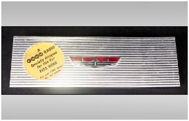 Front Car Radio Plaque