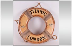 Reproduction Titanic Life Ring