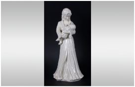Royal Worcester Figurine 'Sweet Dreams' R.W 4408, Issued 1989-2000. Modeller Maureen Hanson. 8.