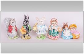 Beswick Beatrix Potter Figure's ( 5 ) In Total. 1/ Little Pig Robinson, Back Stamp BP2A, Beswick Num