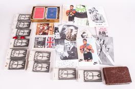 Small Mixed Lot Of Ephemera, Comprising 10 Cine-Tutor Flip Flicker Books, Autograph Album etc