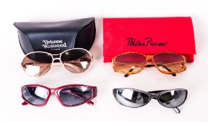 4 Pairs Of Fashion Sunglasses