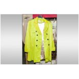 Ladies Coat Green, Size M, T.M.Lewis