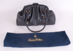 Brooks Brothers American Designer Handbag Brown leather, As new in original dust bag