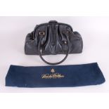 Brooks Brothers American Designer Handbag Brown leather, As new in original dust bag