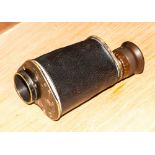 Late 19th Early 20thC Carl Reiss Jena Monocular, Lacquered Brass Body Serial Number 130
