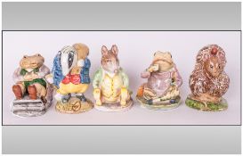 Beswick Beatrix Potter Figures ( 5 ) In Total. 1/ Tommy Brock, Back Stamp 3B. B1348. 3.5 Inches