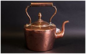 Antique Copper Kettle.