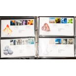Three Collectors Range Albums, Full of Modern GB First Day Covers, mostly typed addresses, some