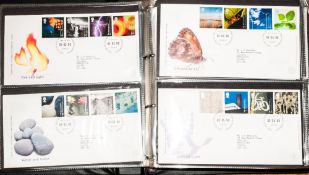 Three Collectors Range Albums, Full of Modern GB First Day Covers, mostly typed addresses, some