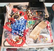 Large Box of Costume Jewellery.