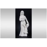 Royal Worcester Figurine 'New Arrival' RW4488, Issued 1990-2000. Modeller Maureen Hanson. 8.25''