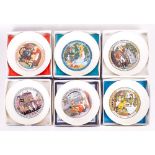 Set Of Six Wedgwood Childrens Story Plates 1971-1978 Inclusive. 1971 the first in the series.