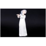 Lladro Figure 'Sleepwalking' model number 6482. 9.75'' in height.  Excellent Condition.