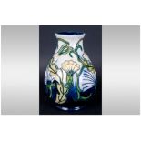 Moorcroft Special Occassions Globular Shaped Vase, 'Rough Hanks Beard' Pattern Designer Rachael