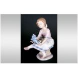 Lladro Members Only Collectors Society Figure 'My Best Friend' model number 7620. Date 1993 Only.