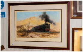 Limited Edition Framed Print By David Shepherd 'City Of Germiston' Pencil Signed by artist, numbered