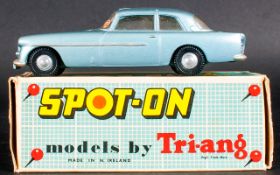 Spot-On By Tri-ang Number 115, Bristol 406 Saloon, Metallic Dark Steel Body, Complete With Blue Box,